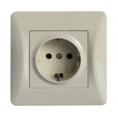 Πρίζα Σούκο Μπεζ 16A Lineme H-Series 50-00113-30